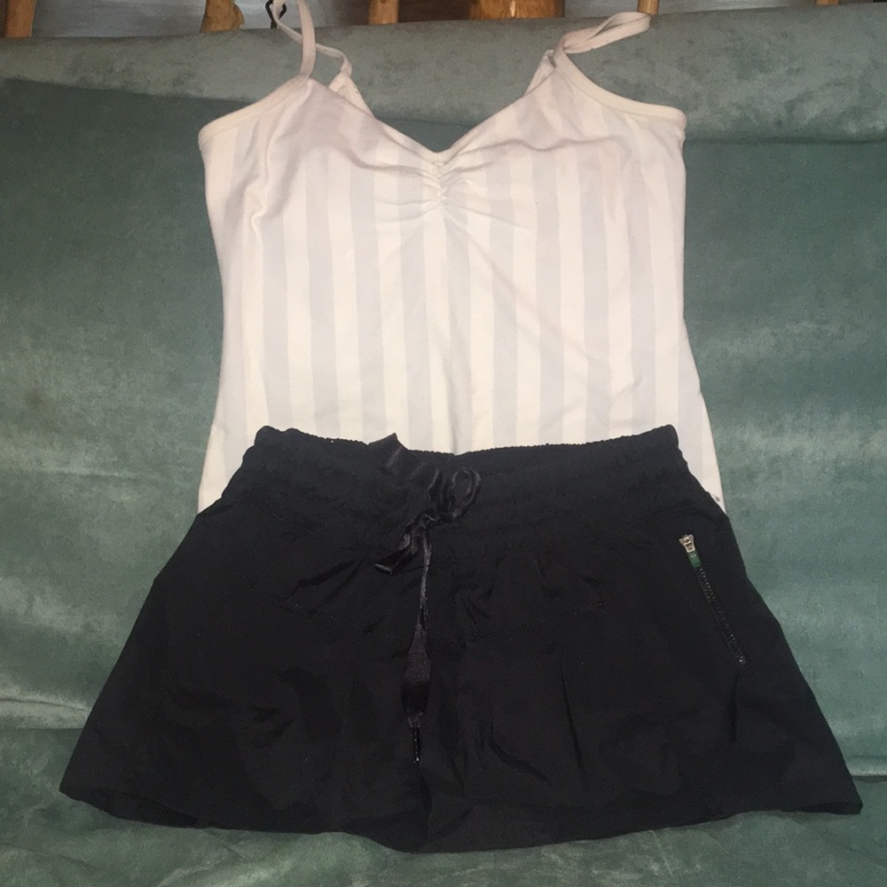 Lululemon runched front tank
